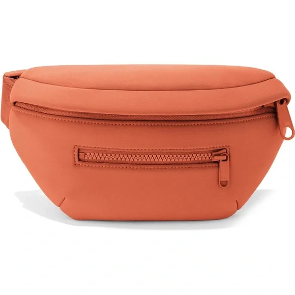 DAGNE DOVER Ace Neoprene Belt Bag Coyote Dark Orange - Picture 17 of 17